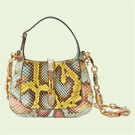 Gucci Mini borsa a mano Broadway in pitone